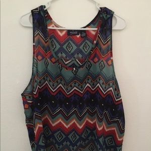 Size 3X split back tank